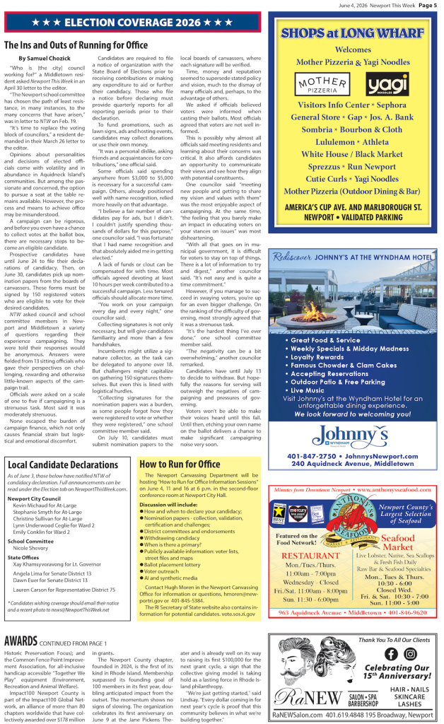 Featured in Newport This Week